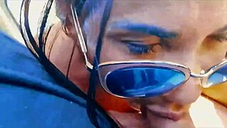 i got a ride and ended up sucking big cock