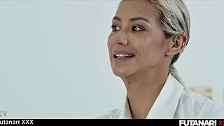 Futanari Sluts Engage in Intense Orgy with Squirting, Anal Fucking, and Creampie Actions at School