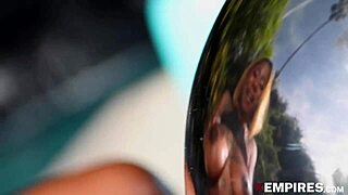 My attractive brown babe twerking and dancing