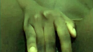 Ebony Babe With Big Ass Performs Solo Masturbation In Homemade Video