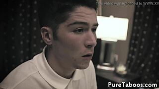 filthy babe seduces teen guy