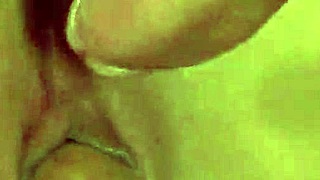 Double penetration on pool table with blonde babe