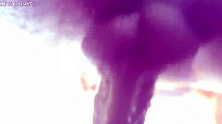 i metendo em dois cuzinhos muito forte