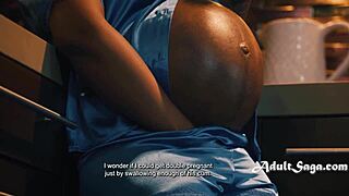 Pregnant Avery Jane Fucks Nathan Bronson