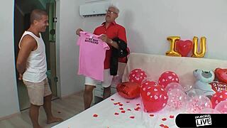 Hey, Lana's wild surprise fuck with buddy while he's out 😏