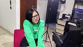 Estefani in therapy anal