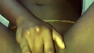 Ebony Babe With Big Ass Performs Solo Masturbation In Homemade Video