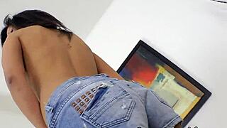 Gaping Asian Petite 18+ Gets Anally Drilled