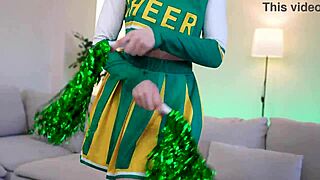 Beautiful teen virgin butterfly gets pleasure from five big cocks penetrating her tight ass with double penetration and fountains of urine