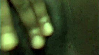 Ebony Babe With Big Ass Performs Solo Masturbation In Homemade Video