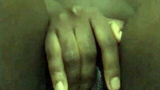 Ebony Babe With Big Ass Performs Solo Masturbation In Homemade Video