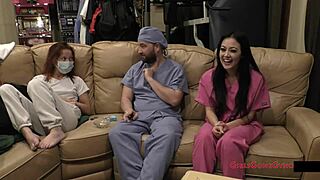 Blaire Celeste arrives at the hospital for her yearly physical with the nurse