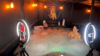 Hot tub sex with sheena ryder wca productions