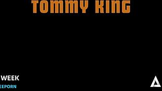 Caught you fisting your ass alone, says tommy king to anna de ville.