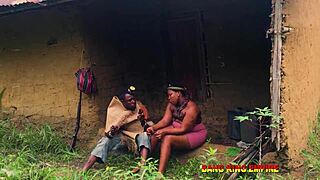 Stepmother Showed Me Her Naked Body And Gets Her Juicy Wet Pussy Deeply Fucked After Bush Hunting Job