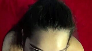 Cute Brunette Amateur Deepthroats Big Cock Of Wellington Prado At Night