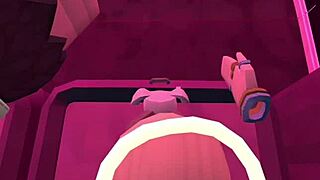 Viewer fucks shemale in rec room