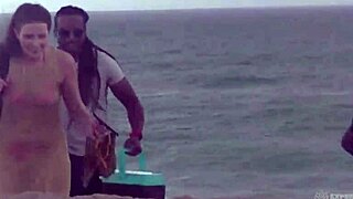 Helena Price - I Filmed Exhibitionist Wife Stefanie Mafra Interracial Fucking On Caribbean Nude Beach While Voyeurs Watch