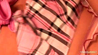 Taken by surprise, young chick fucked in mouth and from behind