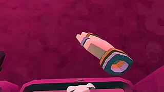 Viewer fucks shemale in rec room