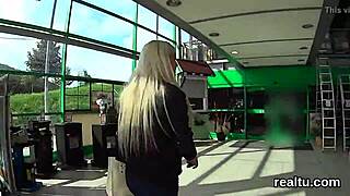 czech girl seduces me in shopping centre pov
