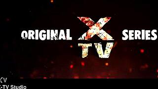 Queenlin's first rough anal with big natural tits and cum swallowing