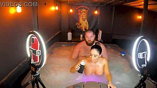 Hot tub sex with sheena ryder wca productions