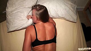 she's afraid of getting caught but can't resist that big cock!