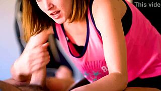 Sucking my friend's cock! Wet blowjob!