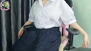 หนังโป๊ไทย รุ่นพี่ขา หนูอยากลองวิชา รัก