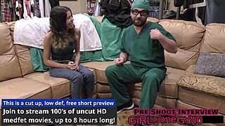 Aria Nicole Gets Enema From Perv Doctor POV
