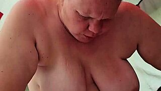 Preggo milf fiercely rides cock with tender nipples exposed