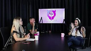 Lexi Mallet In Sheer Red Gangbang With Strangers