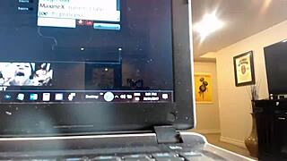 hey, big boobs maxine x is playing with her big tits and wet clit