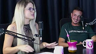 Lexi Mallet In Sheer Red Gangbang With Strangers