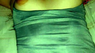 Young woman with tight pussy gets fucked by older man when alone at home.