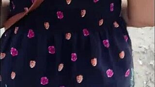 Harassing Mature Big-Ass Woman In Skirt On Lima Streets