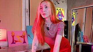 Cute Girl in Lingerie Orgasms from Vibrator and Big Cock Play