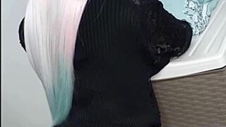 My virgin stepdaughter lends me her huge tits for a while over 18