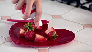 kitchen sex after tennis, cougar milf mature trio licking wet pussy and ripping clothes?