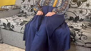 shy slut coming home after dirty taboo gangbang at work