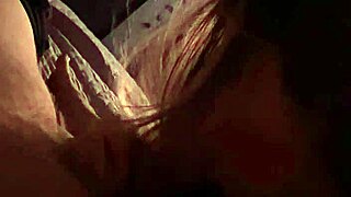 My wife deepthroats my cock with gagging and choking