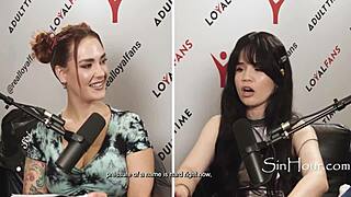 Detailed Clown Casting Scene With Ana Foxxx Alison Rey Yhivi Reagan Foxx