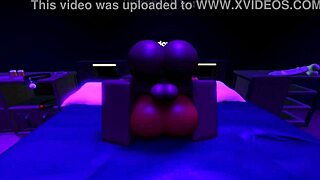 a black slut gets pounded by monster cock