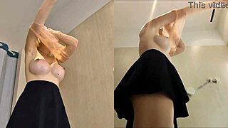 Peeping Into The Public Dressing Room Hidden Camera Upskirt View