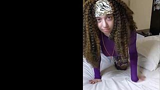 hey, check out this long clip of the teen getting her first black cock