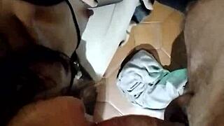 Tremenda chupa pija argentina with big ass milf.