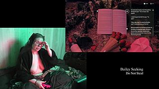 Naked night springs playthrough with big natural tits.