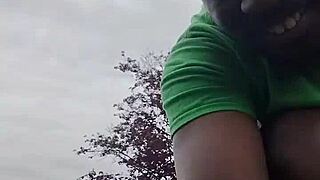 practicing indoor workout routine outdoors privately