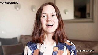 Anca Engages in an Intense Solo Dildo Session with Her Shaved Pussy and Toys